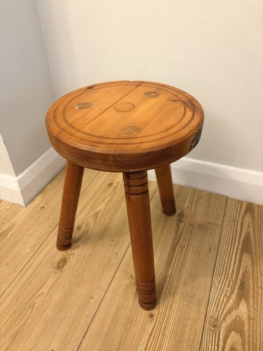 Vintage solid pine leg - solid,