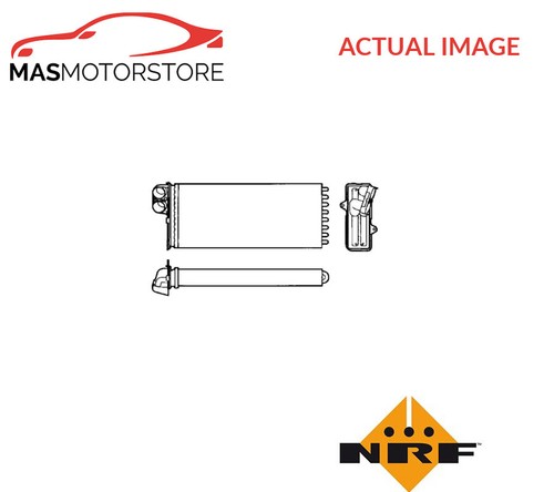 Heater radiator exchanger lhd - radiator,