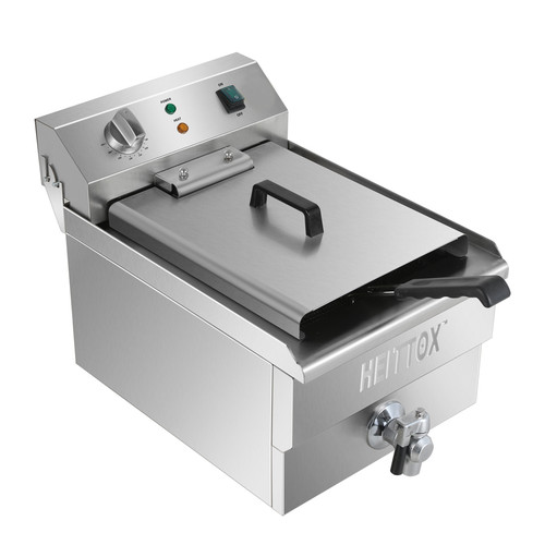 Electric fryer single tank - single, 10l