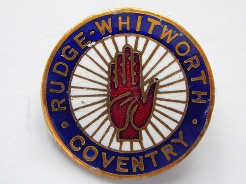 Rudge whitworth brooch old - rudge,