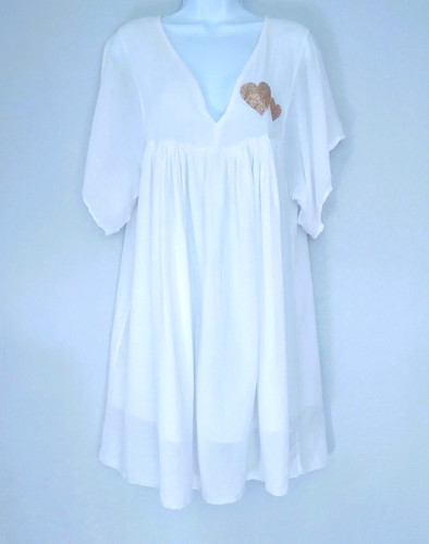 White italian cheesecloth - italian, long