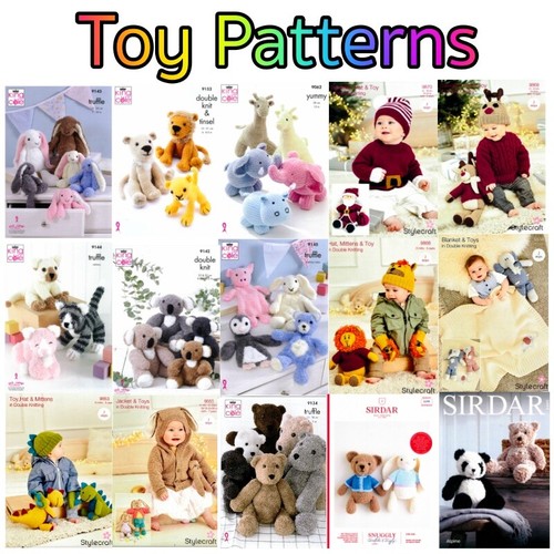 Toys knitted and crochet - and,