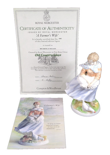 Royal worcester farmer s - worcester, a