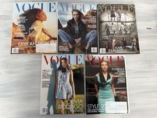Vogue Magazine Lot 5 2023 Issues Badu Delevingne Lagerfeld Rodrigo Pugh
