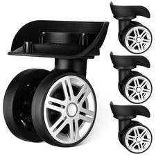 4Pcs Tripp Suitcase Wheels Replacement Trolley Casters Office Accessories