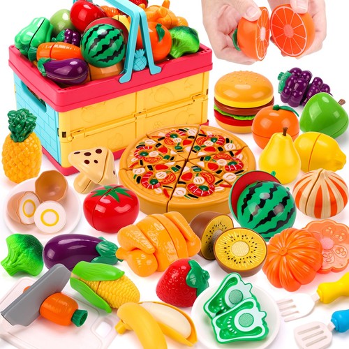70pcs kids pretend - play, food