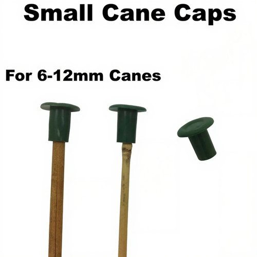 Small garden cane caps - cane, rubber