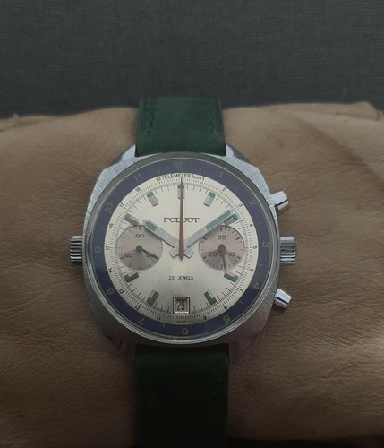 Poljot chronograph pilot - poljot,