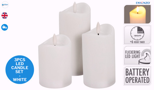 Flameless led candles - led,