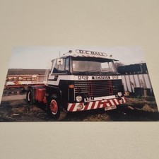 D C Ball  Scania 141 Truck/Lorry photo  6x4 