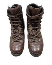 Brown leather Army boots LOWA