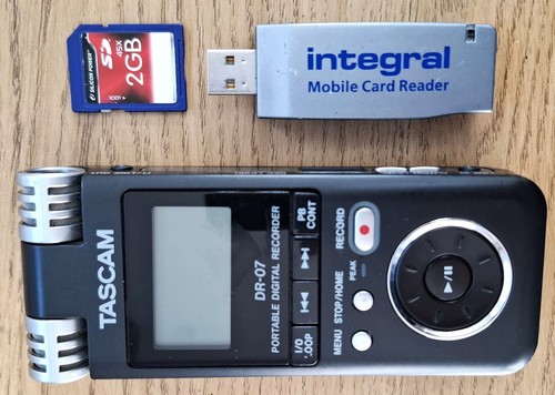 Tascam stereo portable - tascam, dr-07