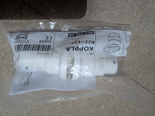 Genuine ikea koppla b22 - 2,