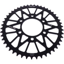 JT Sprockets 47Z 520 Black Alloy Sprocket for: Kawasaki CFMOTO ZX-10R ER-6N