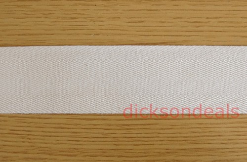 Cotton webbing herringbone - cotton,