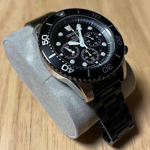 Seiko diver solar chronograph - seiko,