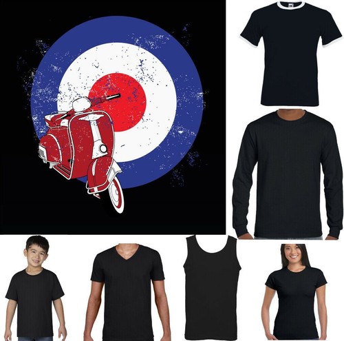 Scooter shirt mens mod - mens,