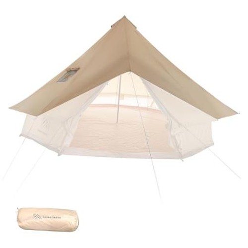 Bell tent rain fly with - rain,