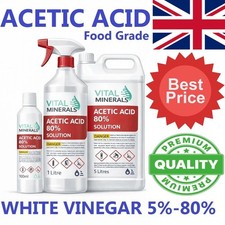 ACETIC ACID FOOD GRADE 5%-80%