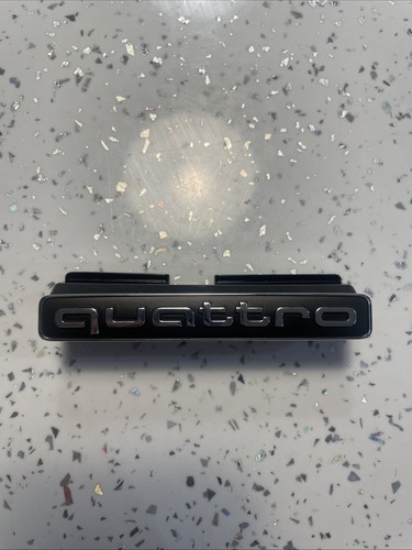 Genuine audi quattro - genuine, front