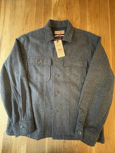 Aubin tilney wool overshirt - wool,