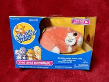 New! 2009 Peachy Cepia Zhu Zhu Pets Electronic Hamster Toy Coral Orange White