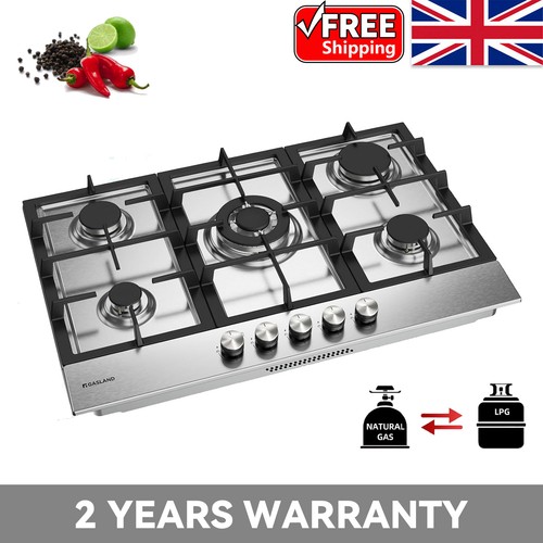 Gasland stainless steel hob - gasland,
