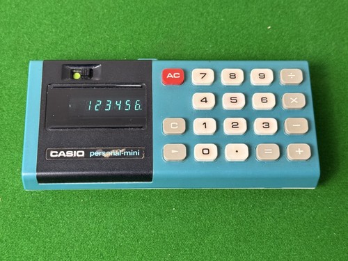 Casio personal mini calculator - casio,