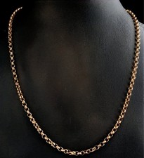 Antique 9ct gold rolo link