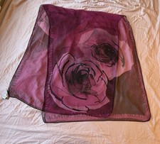 Valentino Silk Chiffon Scarf