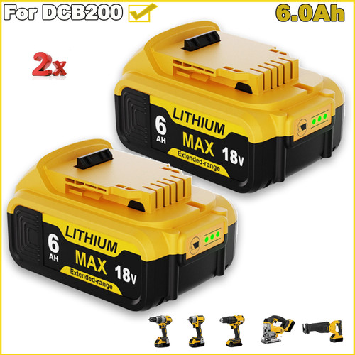 Battery dcb184 18v 6 0ah - dcb184, 6.0ah