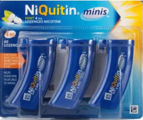Niquitin minis mint 4mg - niquitin,