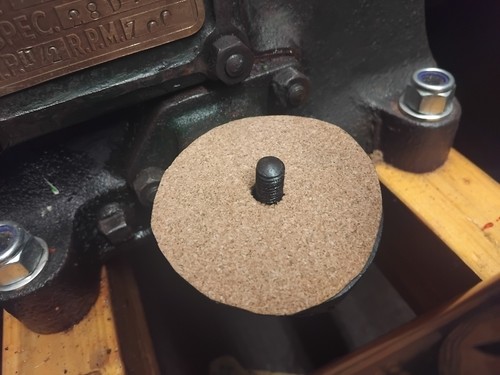 Lister oil filler - d, cork