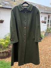 Vintage Austrian Loden Overcoat - Trachten Julius Lane - Size 20 / 48” Chest
