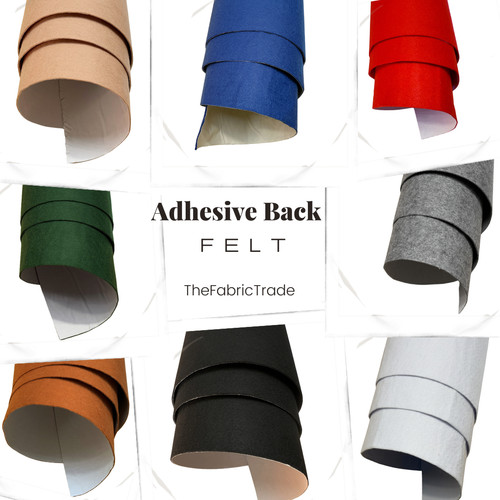 Polyester self adhesive felt - adhesive,