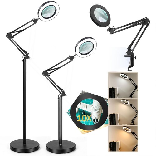 10x magnifier glass led - glass,