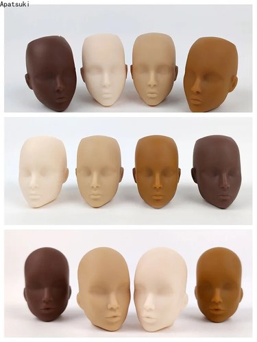Diy doll blank face head - doll, for