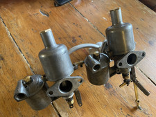 Matched Pair Vintage Twin SU