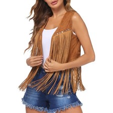Women s Tassels Sleeveless