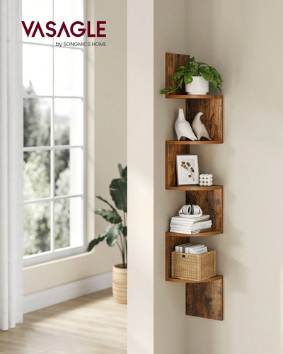 Vasagle corner shelf - shelf, wall