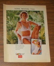 Rare Advertising Vintage TRIUMPH BeHappy Bra Brief Shirt Ladies Underwear 1989