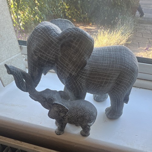 Elephants ornament - elephants,