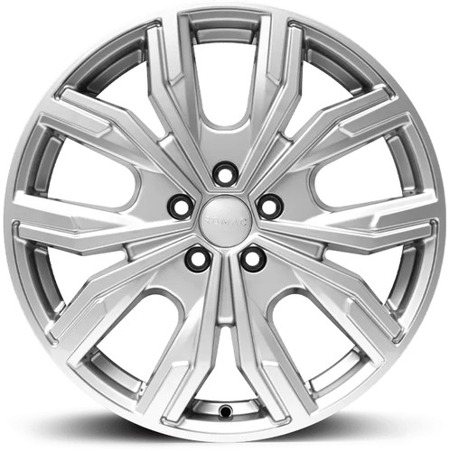 Silver alloy wheels - silver,
