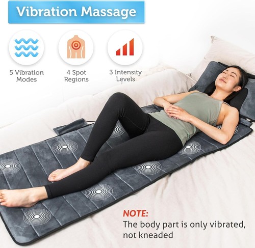 Comfier massage mat with heat - comfier,