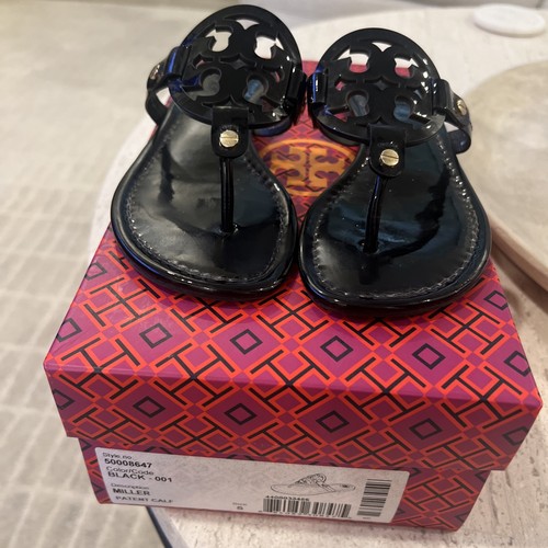 Tory burch miller black patent - tory,