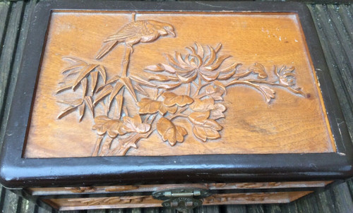 Vintage exquisitely carved - vintage,