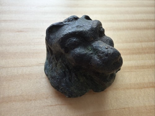 Roman bronze mount - bronze, grand