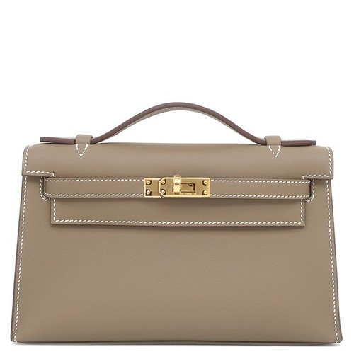 Hermes handbag pochette kelly - hermes,