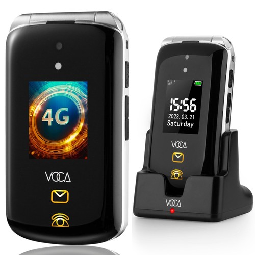 V543 big button flip - 4g,