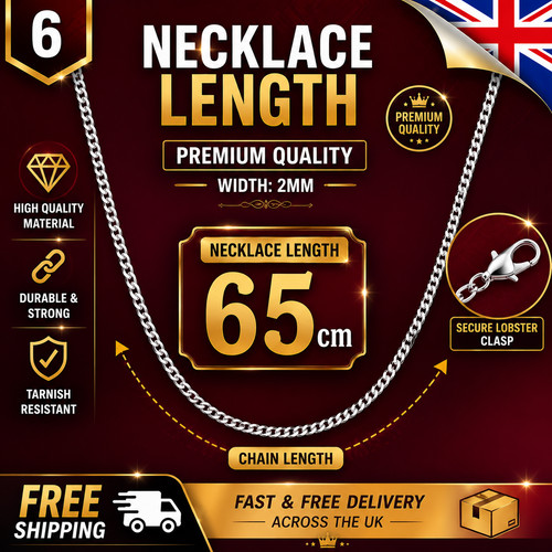 925 sterling silver curb chain - silver,